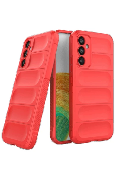 Samsung A36 Kılıf Optimum Silikon - Kırmızı - 3