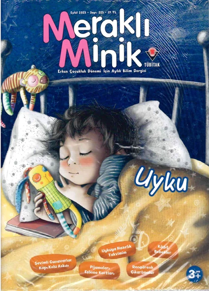 Meraklı Minik Dergi Eylül 2025 (3-6 yaş) ürün görseli 1