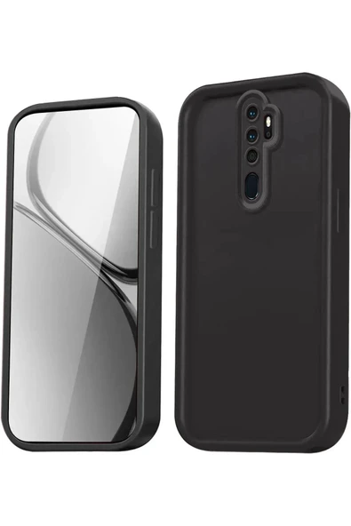 Xiaomi Redmi Note 8 Pro Kılıf Viera Silikon - Siyah - 1