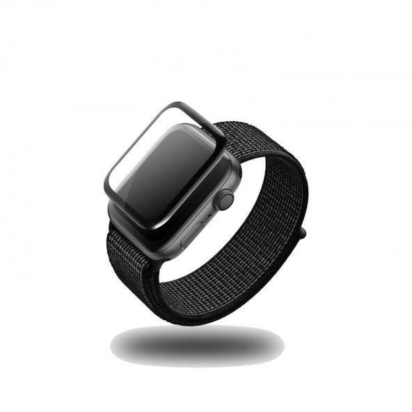 İphone  Watch 38mm Mat Polimer Nano Tam Kaplama Ekran Koruyucu - Resim 3
