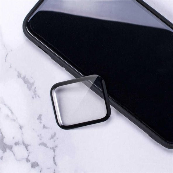 İphone  Watch 38mm Mat Polimer Nano Tam Kaplama Ekran Koruyucu - Resim 4