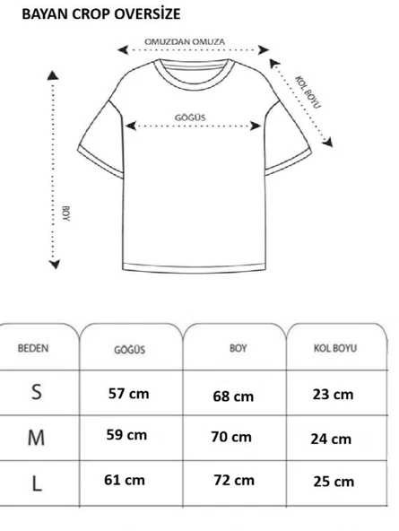 SEA OYSTER-KADIN GİYİM-OVERSİZE  T-SHIRT-DİGİTAL TEKNOLOJİ BASKI - 3