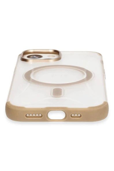 iPhone 15 Hilton Magsafe Kapak - Gold - 3