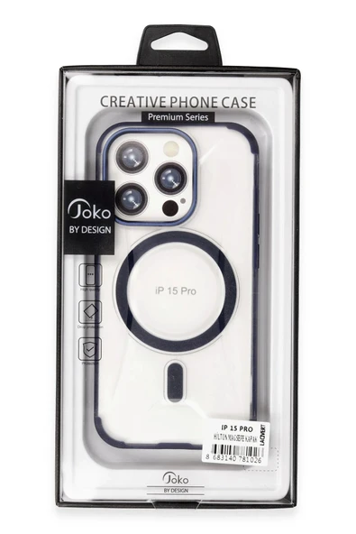 iPhone 15 Pro Hilton Magsafe Kapak - Titan Gri - 3