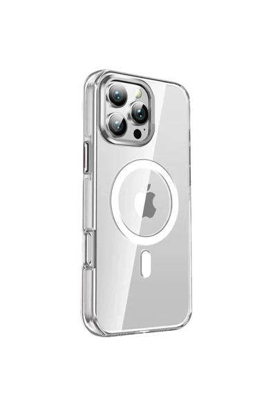 iPhone 16 Pro Crystal Magsafe Kapak - Şeffaf - 1