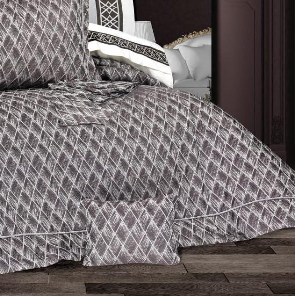 Victoria 11 Parça Elyaf Dolgulu Lüks Çeyiz Seti Kahve - 5