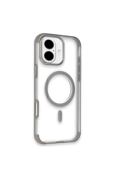 iPhone 16 Hilton Magsafe Kapak - Titan Gri - 1