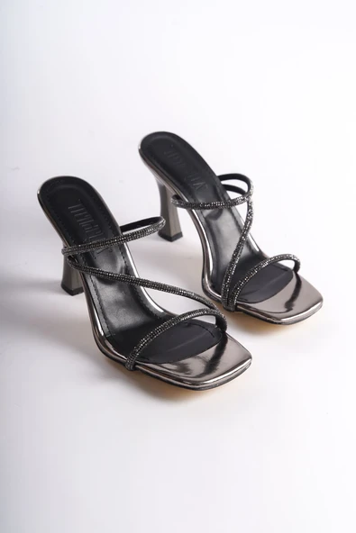 Kadın Tasarım Taşlı Terlik TR115Y06E - 4