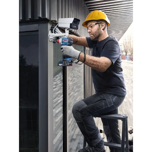 Bosch Gdx 18V-285 2 x 2AH Akülü Darbeli Somun Sıkma - 06019N2122 - 4