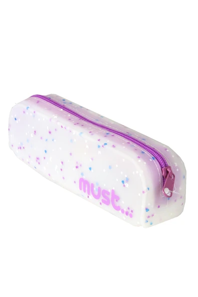 MUST 585643 Şeffaf Renkli Silikon Kalem Kutusu - Resim 7