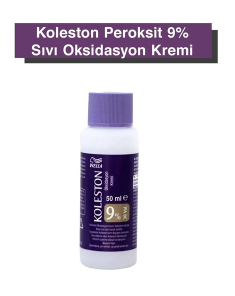 KOLESTON SIVI PEROKSIT % 9 30VOL.OKSİDASYON KREMİ 50ML ürün görseli 1