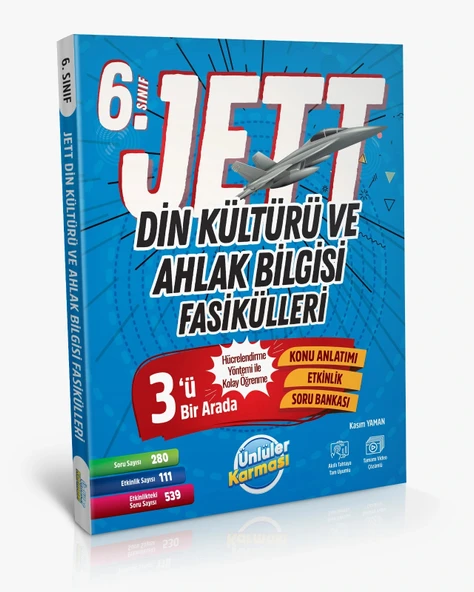 Ünlüler Karması 6. Sınıf JETT Din Kültürü ve Ahlak Bilgisi Fasikülleri ürün görseli 1