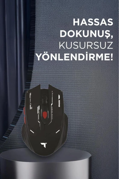 TM-20 Çift Modlu Kablosuz Oyuncu Mouse Fare - 3