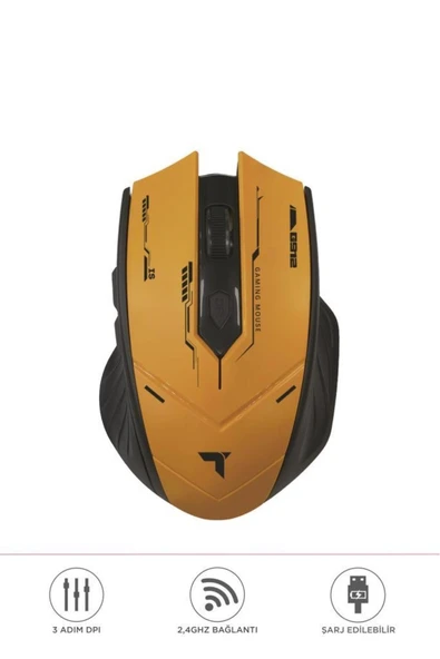 TM-20 Çift Modlu Kablosuz Oyuncu Mouse Fare - 10