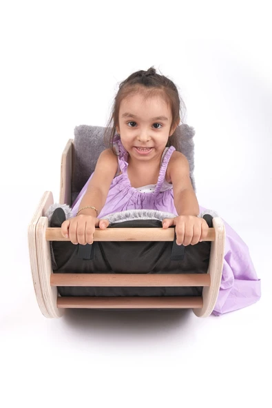 Pikler Doğal Ahşap Montessori Motor Gelişim Halkası, Çok Fonksiyonlu Eğitim Oyuncağı - 2