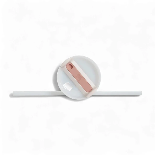 Stanley Quencher FlowState Tumbler Pipetli Termos 1.18L Açık Pembe - Resim 3