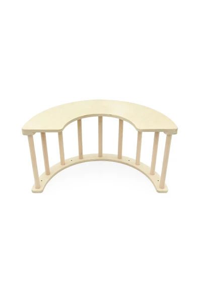 Pikler Doğal Ahşap Montessori Motor Gelişim Halkası, Çok Fonksiyonlu Eğitim Oyuncağı - 3