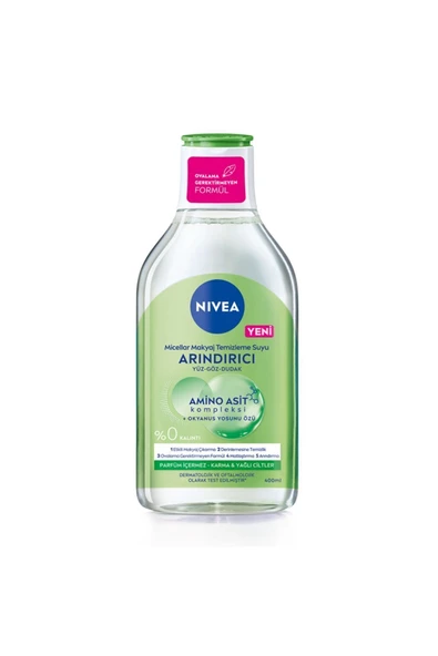 Nivea Arındırıcı Micellar Makyaj Temizleme Suyu Karma ve Yağlı Ciltler 400 ml - 1