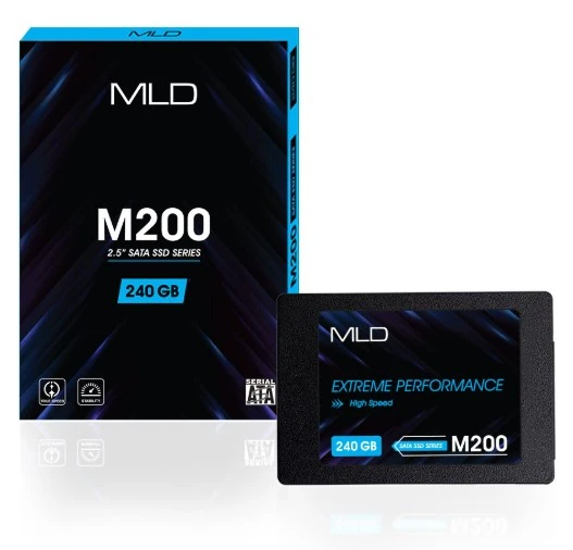 MLD M200 240GB SATA3 2.5" SSD R:560 MB/s W:520 MB/s - 2