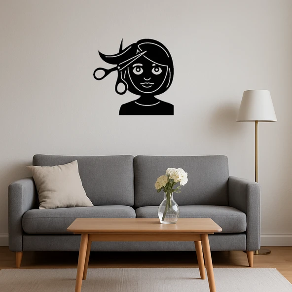 Saç Kesimi Yapan Kadın Emoji Tablosu - 2