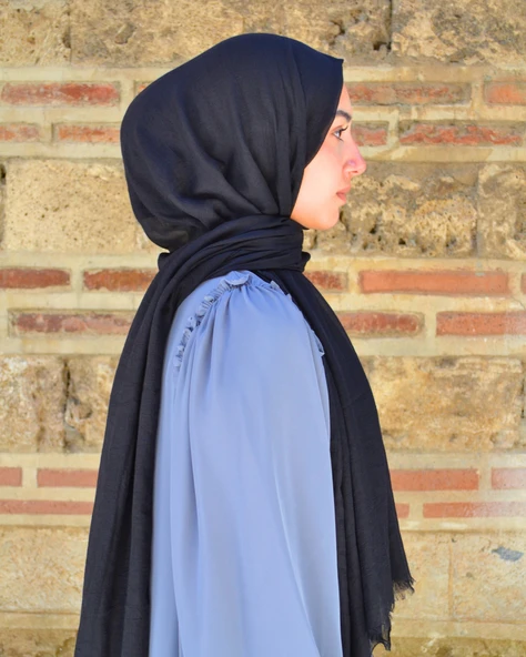 Konfor Bambu Şal Siyah– Tok Duruşlu, Kaymaz - 3