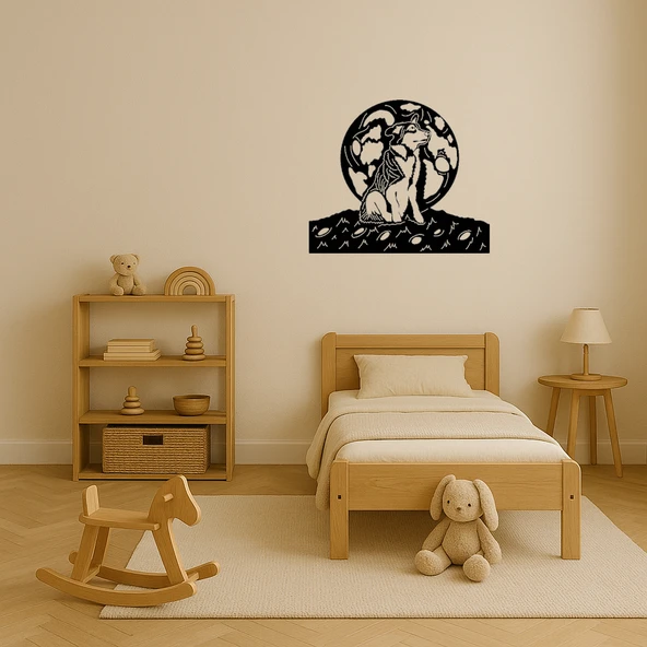 Ayda Köpek Tasarımlı Dekoratif MDF Tablo