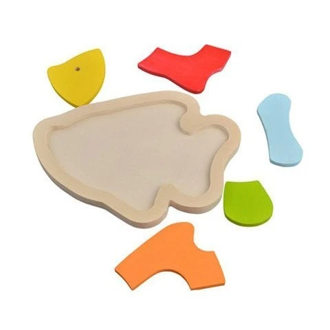 Happy Junior Montessori Eğitici Oyuncak Bul-Tak Balık - 3