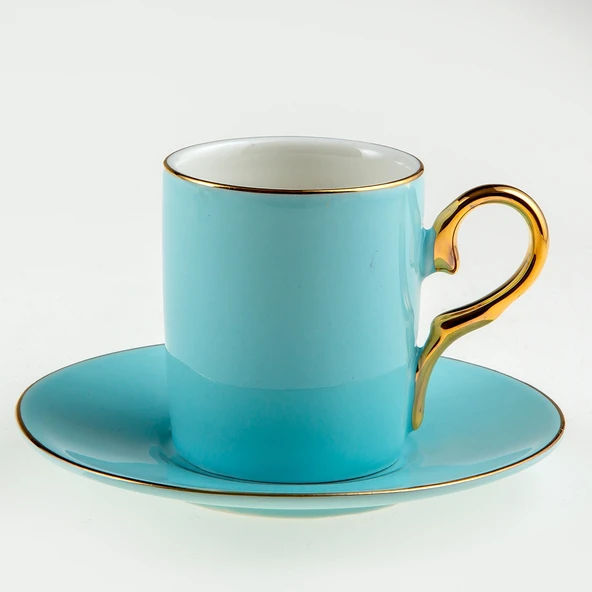 Jumbo Soft Mix 4 Kişilik Kahve Fincan Takımı - Resim 5