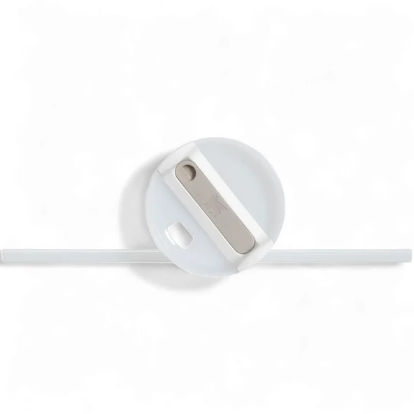 Stanley Quencher  FlowState Tumbler Pipetli Termos 1.18L Buz Beyaz - Resim 3