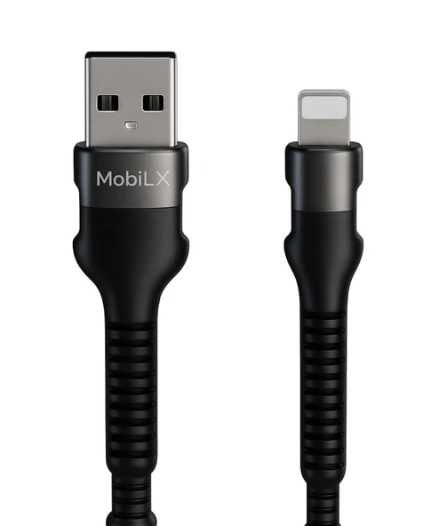 MobiLX Lightning Şarj Kablosu – 1.2 Metre | Hızlı Şarj Destekli | Model: MU-05 - 3