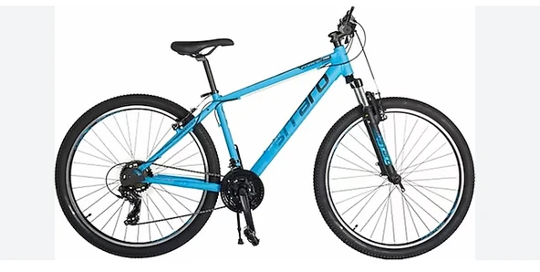 27.5J CARRARO FORCE 700 DAĞ BİSİKLETİ - MAT AÇIK MAVİ GÜMÜŞ - 48 KADRO