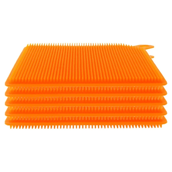 Yeni Nesil Silikon Bulaşık Süngeri - 5'li - 2