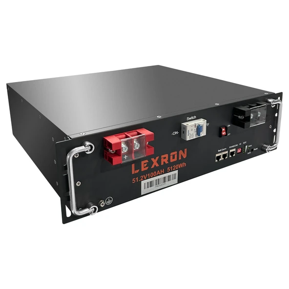 100AH 51.2V PREMİUM SERİSİ LIFEPO4 BATARYA - Resim 3