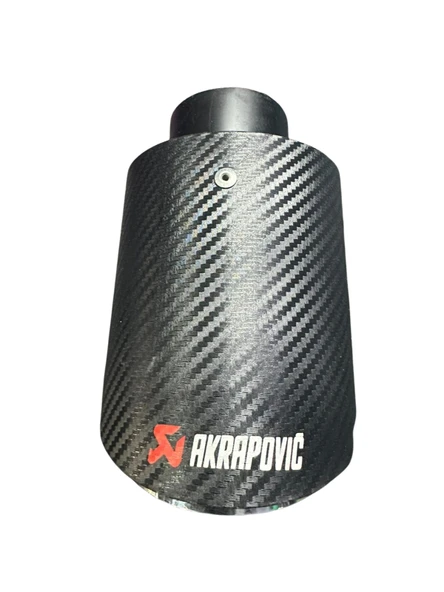 Akrapovic 100 mm Tekli Egzoz Ucu  Sportif Ses  Paslanmaz Çelik - 3