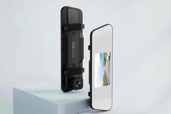 XJ06 5 İnç Dokunmatik Ekran 1080P Full Hd Araç içi Dikiz Ayna - 4