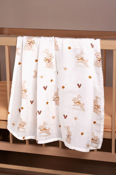 Cotton Collection Bebek 3'lü Müslin Set Douce - 2