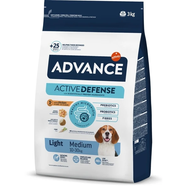 Advance Dog Medıum Lıght 3 Kg - 1