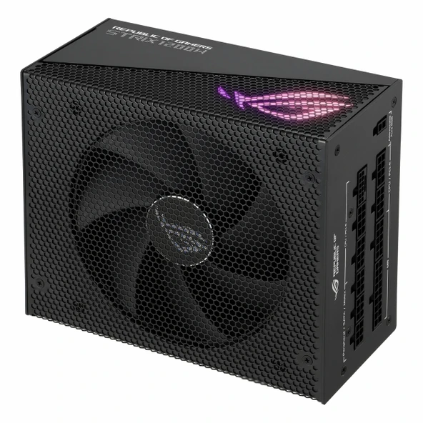 Asus ROG Strix Gold Aura Edition ARGB 1200W 80+ Altın Modüler Güç Kaynağı - Resim 2