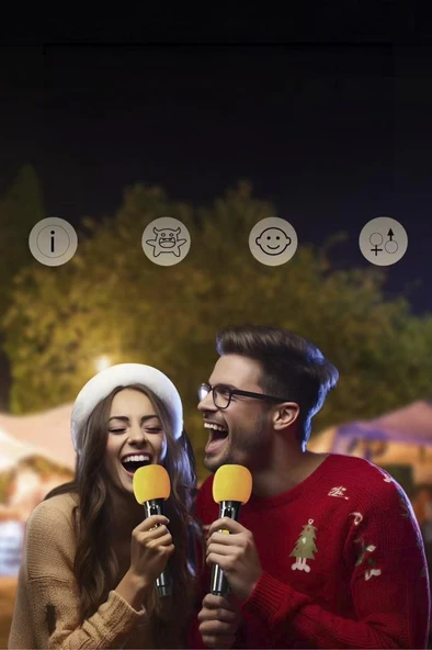 Torima KTS-1991 Led Işıklı Mikrofonlu Kumandalı Bluetooth Hoparlör - Resim 7