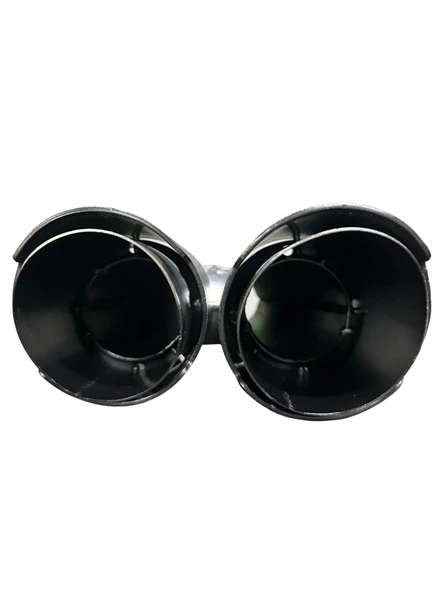 Akrapovic 90 mm Çiftli Egzoz Ucu  Sağ & Sol Takım  Sportif & Paslanmaz Çelik - 3