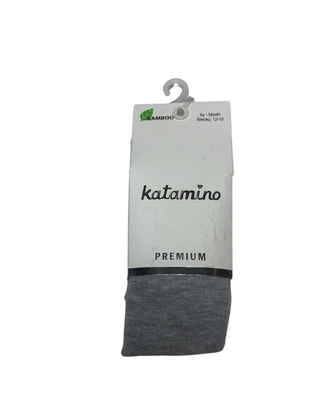 Katamino Liva Bebek Bambu Külotlu Çorap K36000 Gri ürün görseli