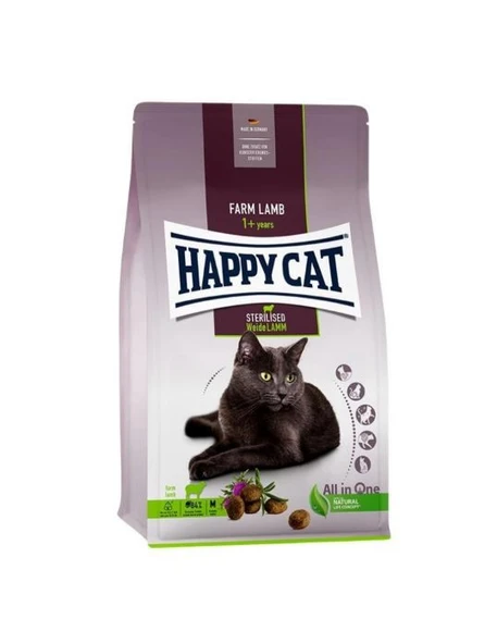 Happy Cat Kuzu Etli Kısırlaştırılmış Kedi Maması 10 Kg ürün görseli