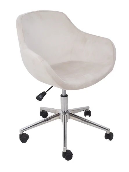 Monev 1 Bej Kumaş Ev ve Ofis Çalışma Koltuğu - 2