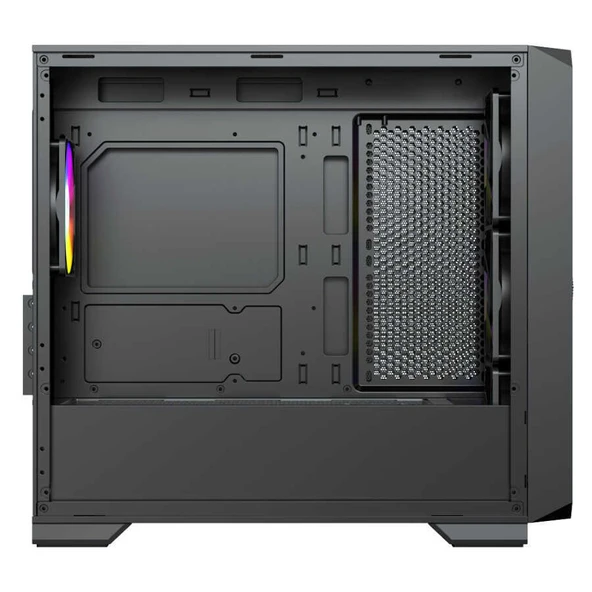 Dragos Diamond 4X Argb İnner Fan USB 3.0 600w 80+ Gaming Bilgisayar Kasası - Resim 4
