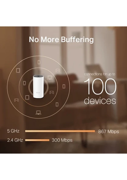 TP-LINK DECO M4 1200MBPS MESH WI-FI SİSTEMİ (ÜÇLÜ) - 6