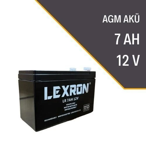 7AH-12V AGM AKÜ - Resim 5