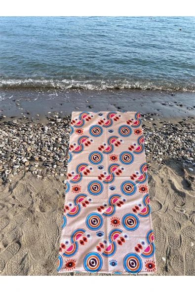 Dotamess Baskılı Plaj Havlusu ürün görseli