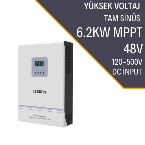 6.2KW HV MPPT AKILLI İNVERTER 48V - Resim 5