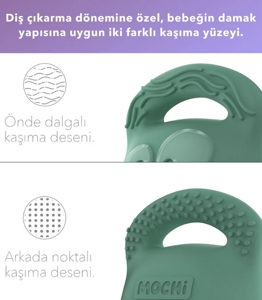 Mochi Diş Kaşıyıcı Yeşil - 3