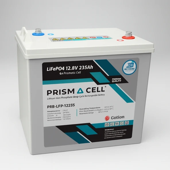 Prismacell 12.8V 235Ah LiFePO4 Akü | Karavan & Solar ürün görseli 1
